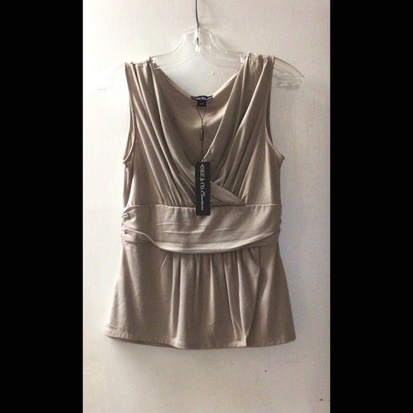 🌟Crossover Tank Top with Band - Picture 1 of 4